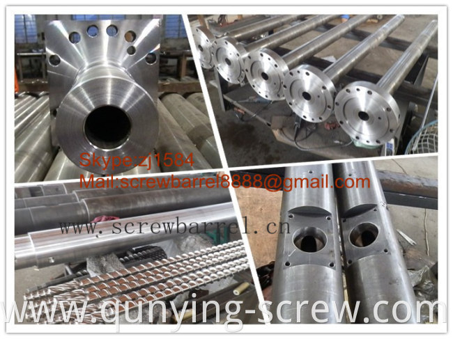 bimetallic conical twin screw and barrel